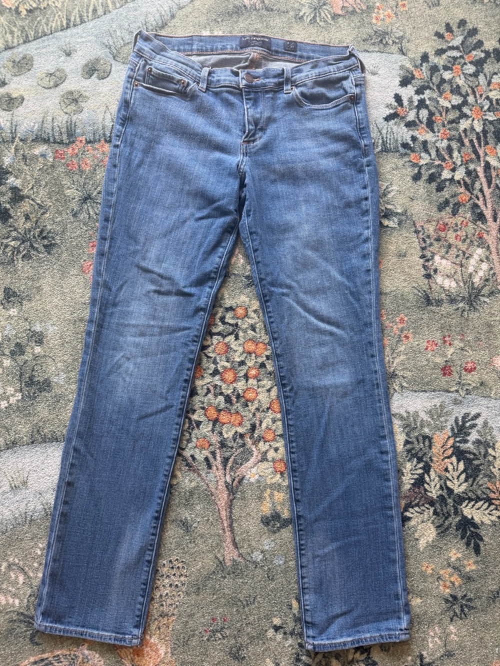 Lucky Brand Low/Mid rise Straight leg Jeans